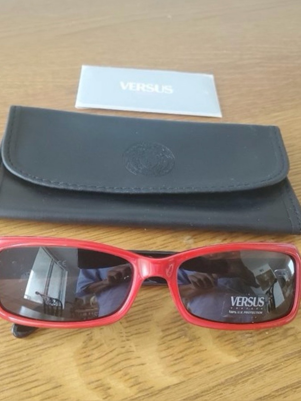 New Versace Versus Fiercely Red Sunglasses